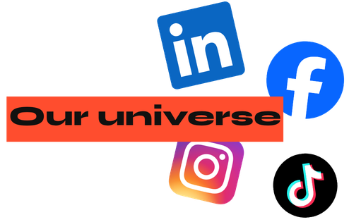 Our universe — social platforms we work across